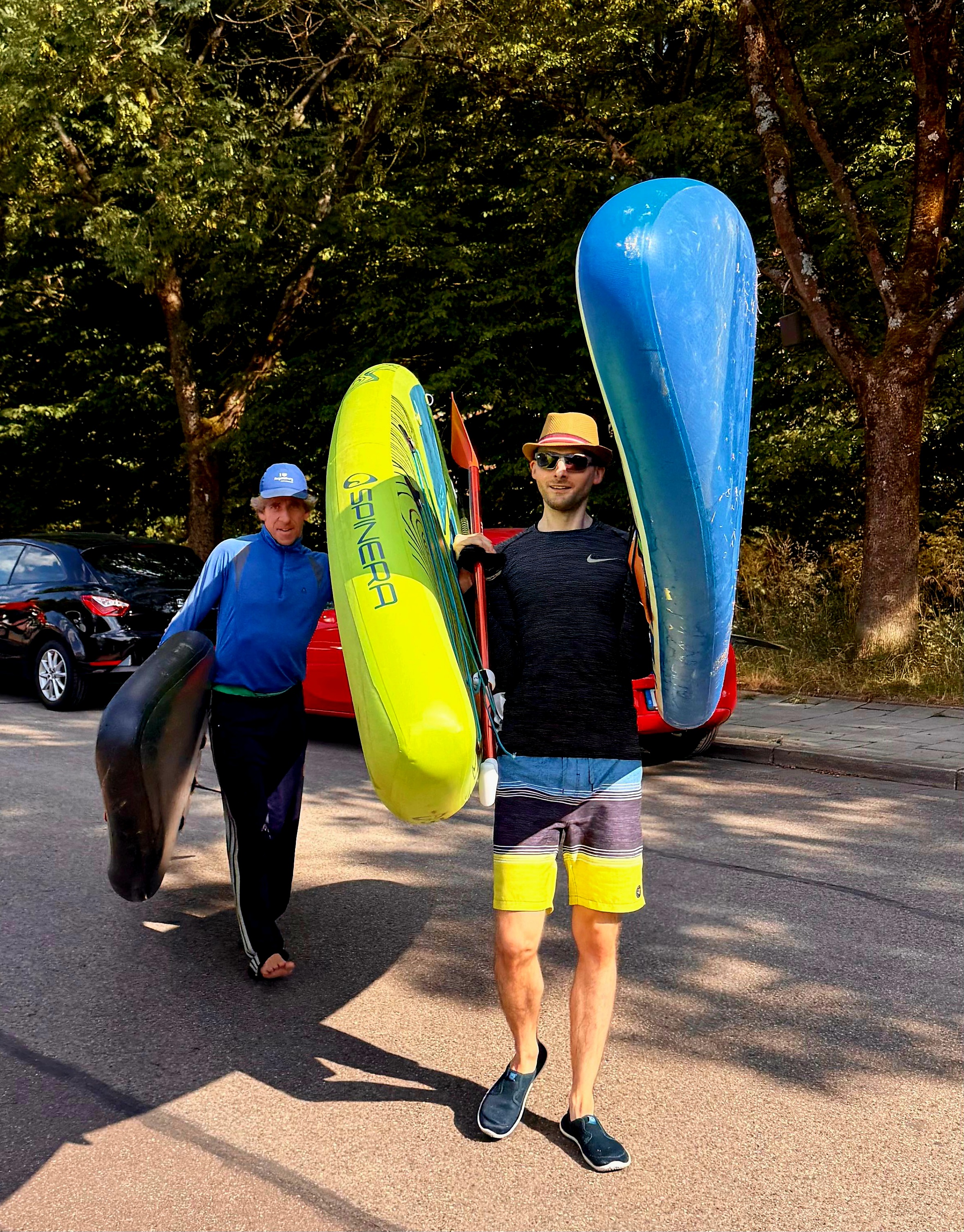 SUP Tour mit Ausrüstung
